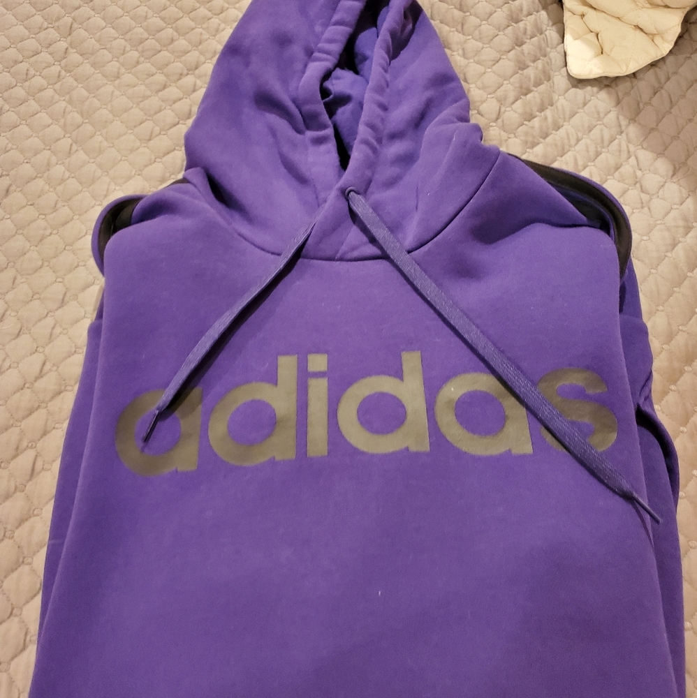 Men's Adidas purple sweater